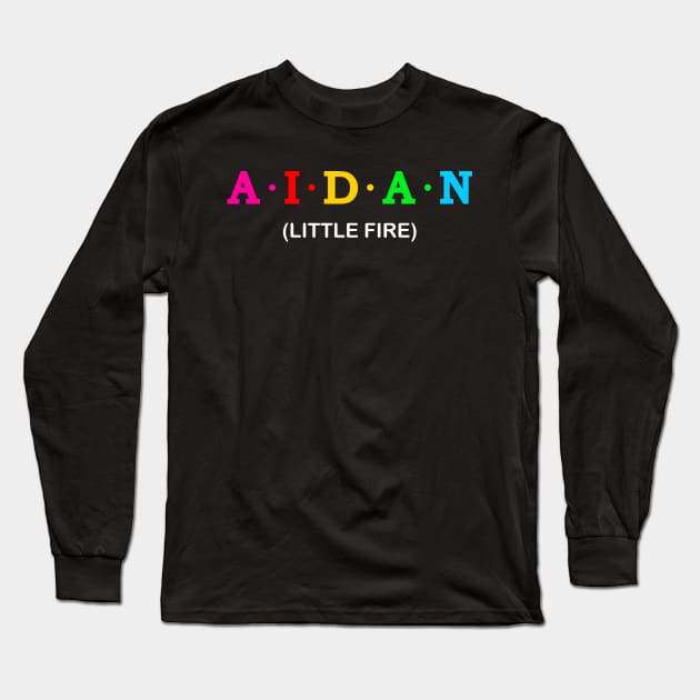 Aidan - Little Fire. Long Sleeve T-Shirt by Koolstudio